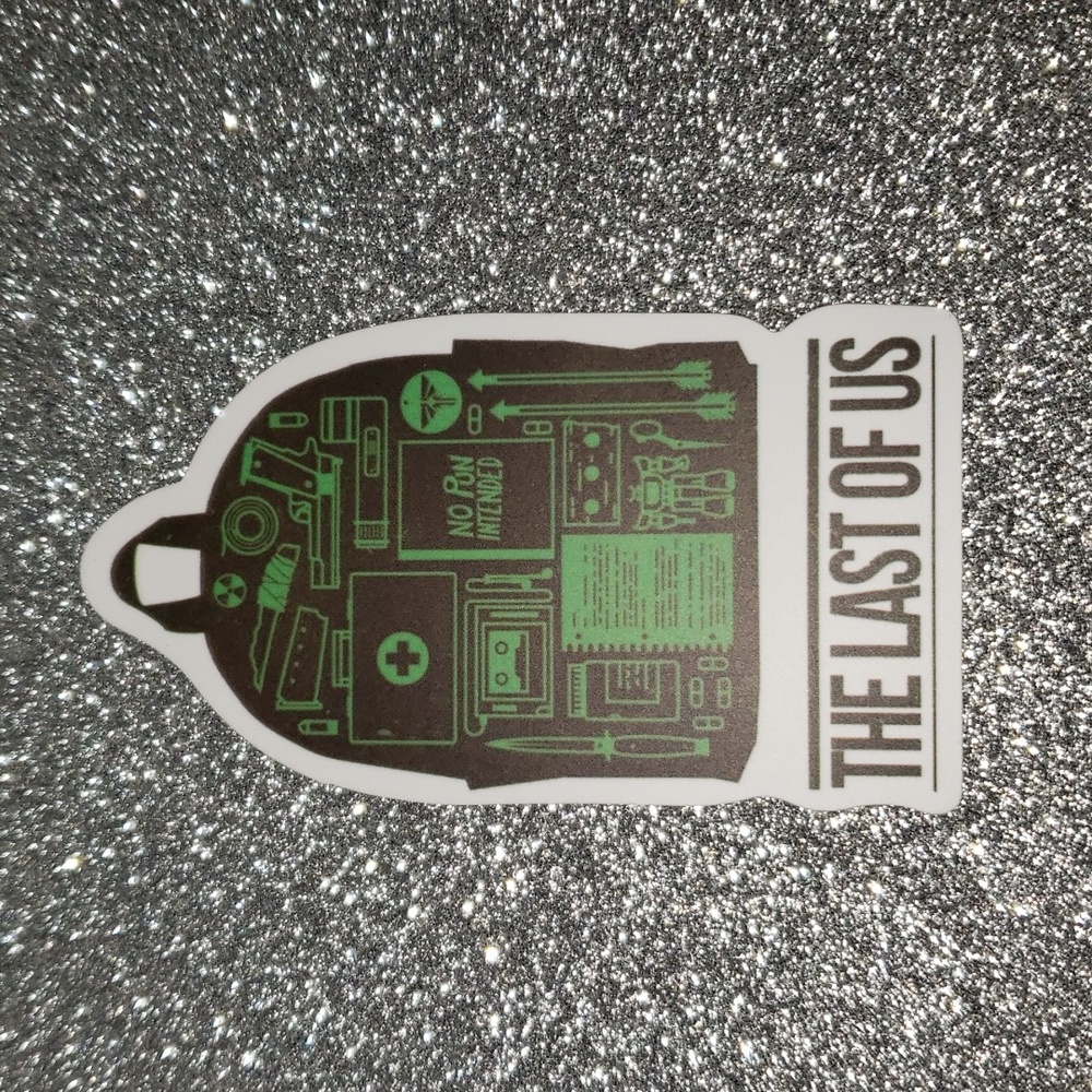THE LAST OF US WATERPOOF Sticker
